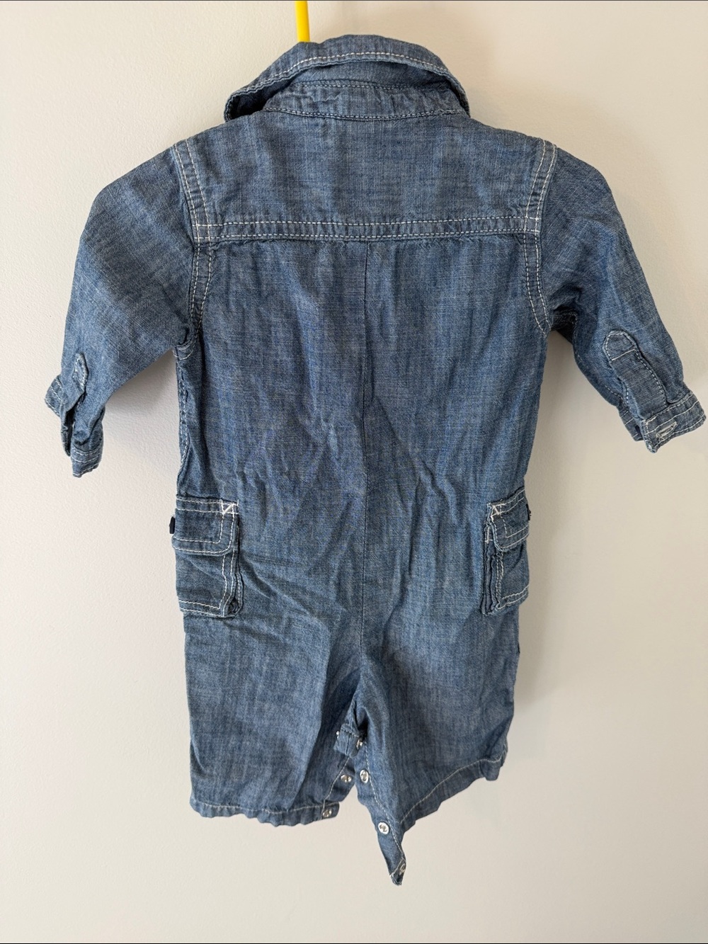 Gymboree Indigo Denim-Style Romper - Picture 2 of 3